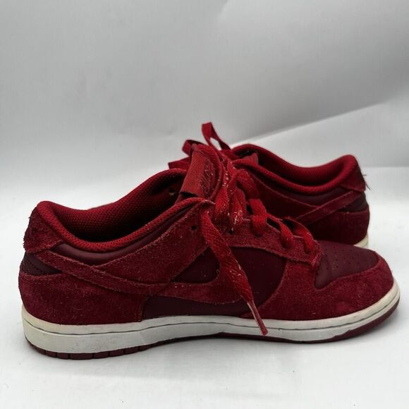 Nike SB Dunk Low Top GS Size 2.5Y Gym Red SkateBoarding Sneakers Shoe 310569605 - Picture 6 of 13